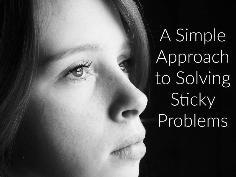 A Simple Approach to Solving Sticky Problems
