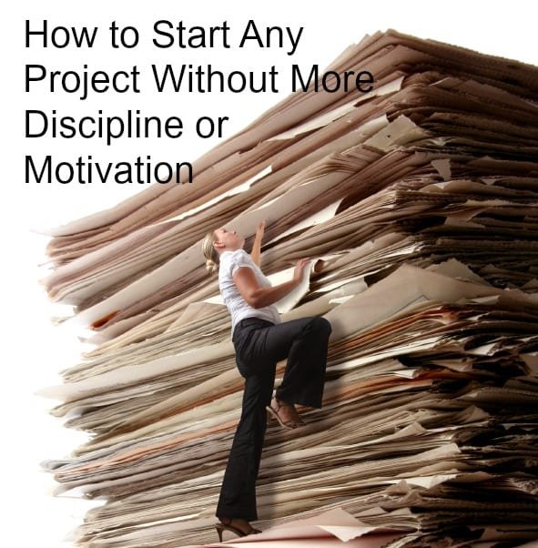 How to Start Any Project Without Discipline and Motivation
