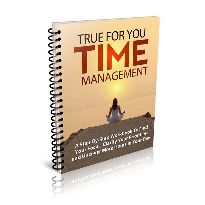 True for You Time Management Workbook + Audio